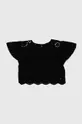 чорний Дитяча блузка Sisley Для дівчаток