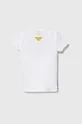 United Colors of Benetton t-shirt bawełniany dziecięcy biały