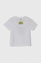 United Colors of Benetton tricou de bumbac pentru copii 3096G10E9.P.Seasonal alb SS24