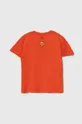 Otroška bombažna kratka majica United Colors of Benetton rdeča