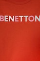 Djevojčice Dječja pamučna majica kratkih rukava United Colors of Benetton 3I1XC10H8.G.Seasonal narančasta