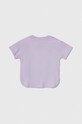 United Colors of Benetton t-shirt bawełniany dziecięcy 3I1XC10IA.G.Seasonal fioletowy SS24