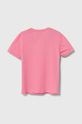 Emporio Armani t-shirt bawełniany dziecięcy 3D3T17.3J51Z różowy SS24