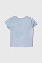 Детская хлопковая футболка United Colors of Benetton 3I1XG10DI.P.Seasonal голубой SS24