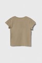 Детская хлопковая футболка United Colors of Benetton 3I1XG10E1.P.Seasonal зелёный SS24