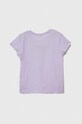 United Colors of Benetton t-shirt bawełniany dziecięcy 3I1XG10E4.P.Seasonal fioletowy SS24