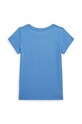 Dziewczynka Polo Ralph Lauren t-shirt bawełniany dziecięcy 312934974001 niebieski