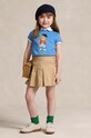 Polo Ralph Lauren t-shirt bawełniany dziecięcy 312934974001 niebieski