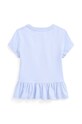 Дитяча бавовняна футболка Polo Ralph Lauren 312935041001 блакитний SS24