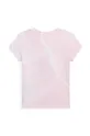 Dječja pamučna majica kratkih rukava Polo Ralph Lauren roza