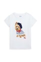 Polo Ralph Lauren t-shirt bawełniany dziecięcy nadruk biały 312936025001