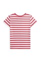 Dziewczynka Polo Ralph Lauren t-shirt bawełniany dziecięcy 313934973001 czerwony