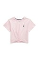 Polo Ralph Lauren t-shirt bawełniany dziecięcy bawełna różowy 313935093001