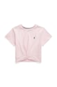 Polo Ralph Lauren t-shirt bawełniany dziecięcy bawełna różowy 313935093001