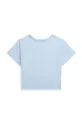 Detské bavlnené tričko Polo Ralph Lauren modrá