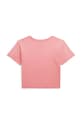 Polo Ralph Lauren t-shirt bawełniany dziecięcy 313935286002 różowy SS24