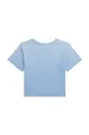 Otroška bombažna kratka majica Polo Ralph Lauren modra
