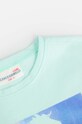 Dziewczynka Coccodrillo t-shirt dziecięcy WC4143202VGA turkusowy