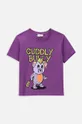 μωβ Παιδικό μπλουζάκι Coccodrillo Για κορίτσια