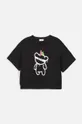 Coccodrillo maglietta per bambini nero
