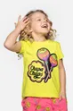 зелений Дитяча футболка Coccodrillo Для дівчаток