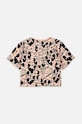 Coccodrillo t-shirt dziecięcy WC4143203LGD różowy SS24