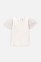 Detské tričko Coccodrillo s elastanom béžová WC4143201EJG