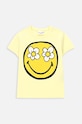 Detské tričko Coccodrillo s elastanom žltá WC4143201VGC