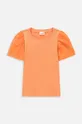 oranžová Detské tričko Coccodrillo Dievčenský