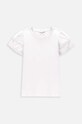 Detské tričko Coccodrillo s elastanom biela WC4143206GPJ