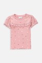 Coccodrillo tricou copii cu modele roz WC4143202GPN