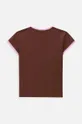 Otroška kratka majica Coccodrillo rjava