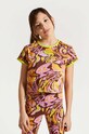 Coccodrillo tricou copii cu modele maro WC4143203HGJ