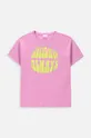 розовый Детская футболка Coccodrillo Для девочек