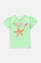 Tričko pre bábätko Coccodrillo s elastanom zelená WC4143202OWN
