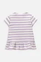 Kratka majica za dojenčka Coccodrillo vijolična