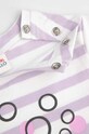 Dziewczynka Coccodrillo t-shirt niemowlęcy WC4144601OWN fioletowy