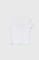 Dječja pamučna majica kratkih rukava United Colors of Benetton bijela