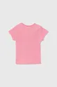United Colors of Benetton t-shirt in cotone per bambini rosa