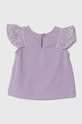 United Colors of Benetton top pentru bebeluși 3FYKA104P.W.Seasonal violet SS24