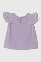 United Colors of Benetton top pentru bebeluși 3FYKA104P.W.Seasonal violet SS24