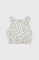 Дитячий бавовняний топ United Colors of Benetton бавовна бежевий 3M39CH01P.G.Seasonal