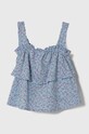 Дитячий бавовняний топ United Colors of Benetton бавовна блакитний 3M39GH00Z.P.Seasonal