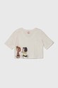 United Colors of Benetton tricou de bumbac pentru copii X Peanuts 3096C10JA.G.Seasonal bej SS24