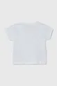 Бавовняна футболка для немовлят United Colors of Benetton білий