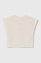 United Colors of Benetton t-shirt dziecięcy 3JFAC10IY.G.Seasonal beżowy SS24