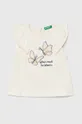 beige United Colors of Benetton top bambino/a Ragazze