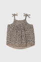Дитячий топ United Colors of Benetton 5HMHGH005.P.Seasonal бежевий SS24