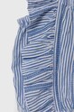 Девочка Детский хлопковый топ United Colors of Benetton 5VBXCH005.G.Seasonal голубой