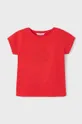 fioletowy Mayoral t-shirt dziecięcy Dziewczęcy